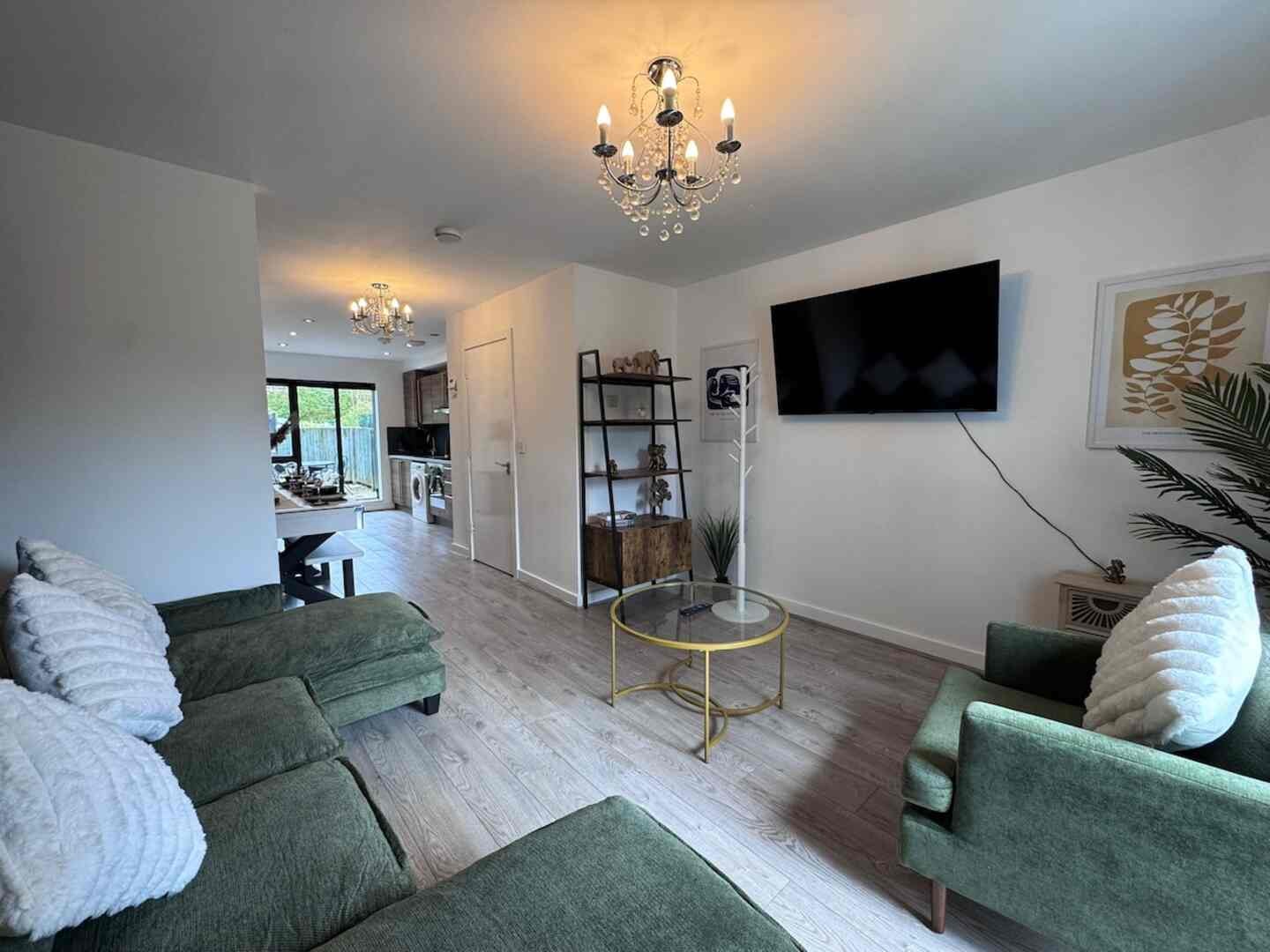 Fully furnished apartment interior